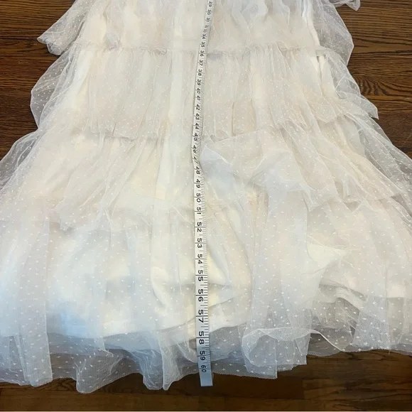 Fashion Nova | Elegant White Tiered Dress - Picture 5 of 9